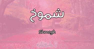 معنى اسم شموخ Shmogh وصفات حاملة الاسم معلومة ثقافية