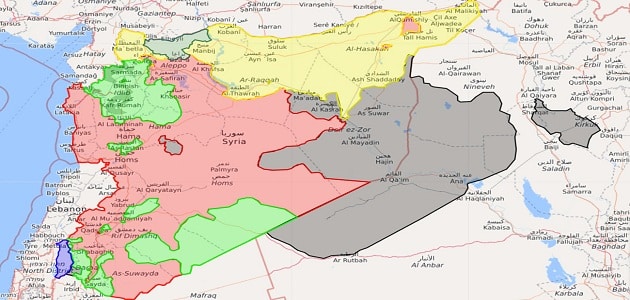 ما هي حدود سوريا الطبيعية معلومة ثقافية